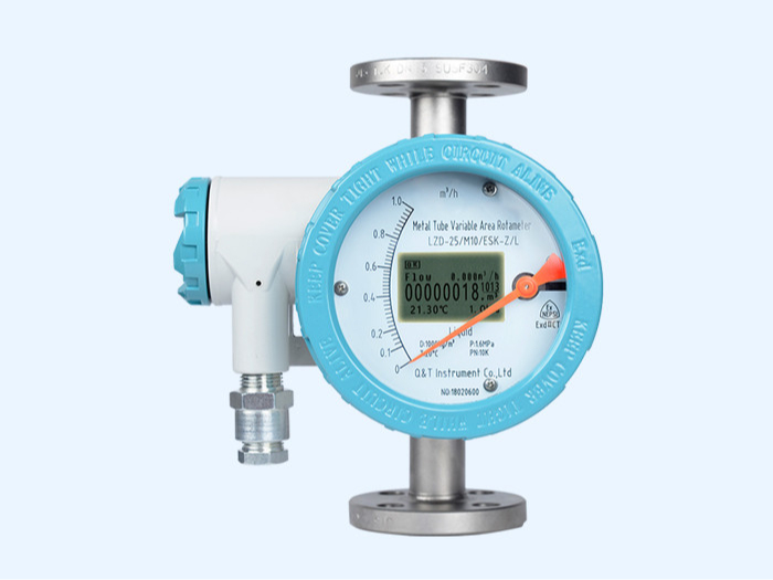 液晶顯示金屬管浮子流量計(jì)